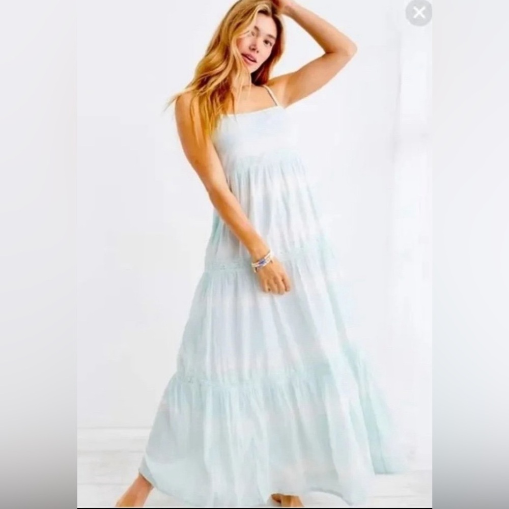Aerie tie dye maxi sundress